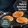 HexClad 12" Commercial Hybrid Griddle with Hand Cast Cool Handle.