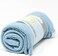 Woombie Organic Baby Swaddling Blanket, Lightweight Swaddle, Receiving Blanket, Sporty Blue, 44 x 44 in.