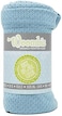 Woombie Organic Baby Swaddling Blanket, Lightweight Swaddle, Receiving Blanket, Sporty Blue, 44 x 44 in.