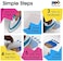 PPD Silicon Papers for T Shirt Transfer Iron or Heat Press - 10 Sheets PPD-102.