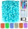 BrizLabs Color Changing Fairy Lights, 66ft 200 LED Christmas Lights Multicolor with Remote, White Xmas Tree Lights with Timer, USB Plugin le Fairy String Lights for Indoor Xmas Party Tree Bedroom.