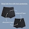 Goat Union Overnight Period Shorts for Women - Absorbent Period Boyshorts Heavy Flow.