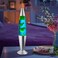 Jambo 16" Motion Lamp (Blue with Yellow/Green Wax, 16"I Beautiful Liquid Lamp I Entertaining for Adults and Kids I Perfect Holiday Gift.