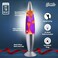 Jambo 16-Inch Liquid Lamp with Yellow/Orange Wax and Purple Liquid I Beautiful Lamp with Wax That Flows Like Lava I Entertaining for Adults and Kids.