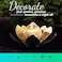 Huaxu Solar Lights Outdoor Garden, Crackle Globe Glass Lotus Decoration, Waterproof LED Metal Flower Lights for Patio,Lawn,Walkway,Tabletop,Ground.