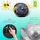 Huaxu Solar Lights Outdoor Garden, Crackle Globe Glass Lotus Decoration, Waterproof LED Metal Flower Lights for Patio,Lawn,Walkway,Tabletop,Ground.