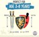 Liontouch - Noble Knight Toy SwordsShields for Two Kids, BlueRedPretend Play Set in Durable Foam in Traditional Medieval StyleSafe WeaponsArmor for Dress UpKnight Costumes for Boys.
