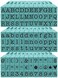 Contact USA Medium 108 Piece American Typewriter PEGZ Bundle.