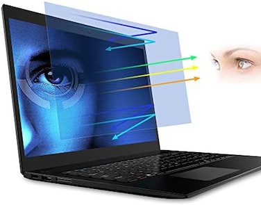 FILMEXT 2 Pack 15. 6" Laptop Screen Protector Eye Protection Anti Glare Anti Blue Light Screen Protector for 15. 6 Inch with 16:9 Aspect Ratio Laptop.