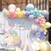 Banyeyun Rainbow Balloon Garland Arch Kit 171PCS Latex Balloon Pastel Balloon Garland Kit Macaron Colors 5,10,12,18 Inch Birthday Baby Shower Wedding Unicorn Party Decorations.