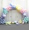 Banyeyun Rainbow Balloon Garland Arch Kit 171PCS Latex Balloon Pastel Balloon Garland Kit Macaron Colors 5,10,12,18 Inch Birthday Baby Shower Wedding Unicorn Party Decorations.