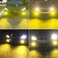 مصابيح الضباب LED AUXLIGHT 881، مصابيح DRL، 3000 لومن ساطعة للغاية، بديل لمصابيح 889 886 894 862 896 898 للسيارات والشاحنات، لون أصفر ذهبي.