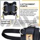 VAIIO Ankle Straps for Cable Machines,Adjustable Comfort fit Neoprene, Reinforce Double D-Ring - Premium Ankle Cuffs to Improve Abdominal Muscles, Lift The Butts, Tone The Legs for MenWomen.