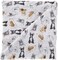 Mud Pie, French Bulldog Print Baby Swaddle Blanket, 47" x 47", Frenchie.