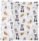 Mud Pie, French Bulldog Print Baby Swaddle Blanket, 47" x 47", Frenchie.