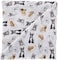 Mud Pie, French Bulldog Print Baby Swaddle Blanket, 47" x 47", Frenchie.