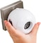 Wappa Baby Child Safety Door Knob Cover (4 PackHard-to-Remove Dual-Lock Door Handle Covers for Kids - Reusable Proof Door Knob Locks - Installs Easily, No Tools Needed (White.