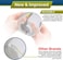 Wappa Baby Child Safety Door Knob Cover (4 PackHard-to-Remove Dual-Lock Door Handle Covers for Kids - Reusable Proof Door Knob Locks - Installs Easily, No Tools Needed (White.