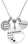 FYXYZ Volleyball Gifts Volleyball Necklace for Women Team Sport Necklace.