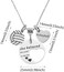 FYXYZ Volleyball Gifts Volleyball Necklace for Women Team Sport Necklace.