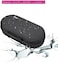 علبة صلبة من RLSOCO لجهاز تصفيف الشعر Dyson Airwrap Complete Long/Complete Styler HS08 HS05 HS01، وليست لجهاز Dyson Airwrap i. d. - تناسب 4 قطع من الأسطوانات الطويلة أو القصيرة - أسود (العلبة فقط، جها