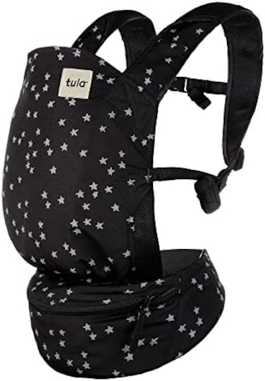 Tula Ba Lite Compact Baby Carrier, Ultra Compact and Lightweight, Convenient Carry Pouch, Ergonomic and Multiple Positions for 12 &ndash; 30 pounds (Discover&hellip;.