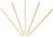 KingSeal Individually Paper Wrapped Bamboo Coffee Stir Sticks, 7 inches, Square End, 100% Renewable and Biodegradable - 1 Box of 500 Stirrers.