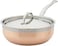 Hestan CopperBond Collection - 100% Pure Copper Essential Pan, Induction Cooktop Compatible, 3. 5 Quart.