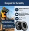 PROHEAR GEP03 Upgraded Gel Ear Pads for Walker's Razor Earmuffs, Comfortable and Soft Replacement Gel Ear Cups with Sealed Bottom Shell.