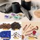 Sopito Aluminum Tin Cans, 24PCS 1/2 Oz Metal Round Tins Containers DIY Hand Cream Lip Balm Tins Small Empty Storage Travel Tin Jars for Candles, Salve, Cosmetics, Spice.