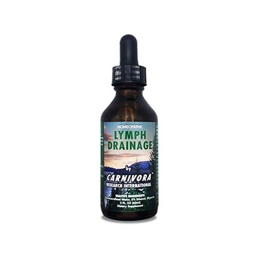 Carnivora - Lymph Drainage Drops - Stimulates and Cleanses Your Lymphatic System &ndash; Flushes Cell Waste, Boosts Energy, Combats Exhaustion. 2 Fl Oz (Pack of 1.