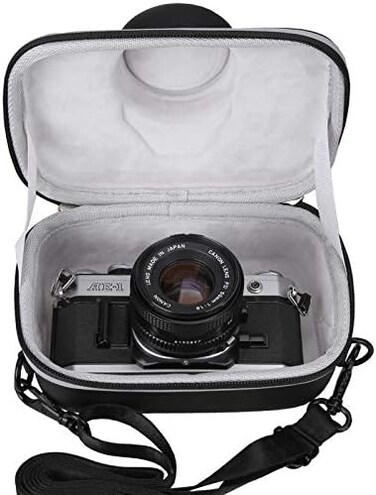 حقيبة تخزين صلبة من Aproca لكاميرا Canon AE-1 35mm Film Camera.