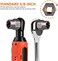 THINKWORK Bolt Extractor Kit, 18-Piece Nut Extractor Socket Set, 3/8" Drive Rounded Bolt Remover, Lug Nut Removal Tool for Damaged, Rusted, Rounded-Off, Stripped Fasteners.