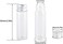 MaxMau 24 Tiny Jars with Aluminum Screw Lids 15ml Small Glass Bottles Clear Mini Vials Metal Caps Top Sample Message Bottle Jewelry Beads Herbs Storing Wedding Favors DIY Decorations.