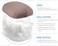3 BUZZLETT Tailor's Ham and Seam Roll Set - Premium Tailors Ham for Ironing - Professional Pressing Tools - Linen and Doll Cotton Press Ham for Ironing Smaller Curved Seam.