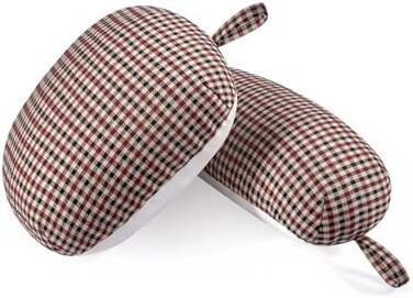 3 BUZZLETT Tailor's Ham and Seam Roll Set - Premium Tailors Ham for Ironing - Professional Pressing Tools - Linen and Doll Cotton Press Ham for Ironing Smaller Curved Seam.