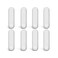 Weewooday 8 Pieces 30 mm/ 1. 18 Inch PTFE Magnetic Stirrer Mixer Stir Bar ,White Color, Stir Rod Magnetic, Laboratory Bar, Stir Plate Bar,Stir Plate Magnet.