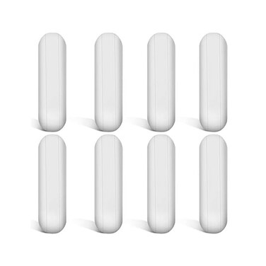 Weewooday 8 Pieces 30 mm/ 1. 18 Inch PTFE Magnetic Stirrer Mixer Stir Bar ,White Color, Stir Rod Magnetic, Laboratory Bar, Stir Plate Bar,Stir Plate Magnet.