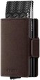 VULKIT Credit Card Holder RFID Blocking Leather Automatic Pop Up Wallet Slim Money Clip Wallet Double Card Case for Men and Women.