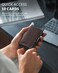 VULKIT Credit Card Holder RFID Blocking Leather Automatic Pop Up Wallet Slim Money Clip Wallet Double Card Case for Men and Women.