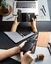 VULKIT Credit Card Holder RFID Blocking Leather Automatic Pop Up Wallet Slim Money Clip Wallet Double Card Case for Men and Women.