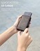 VULKIT Credit Card Holder RFID Blocking Leather Automatic Pop Up Wallet Slim Money Clip Wallet Double Card Case for Men and Women.
