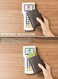 VULKIT Credit Card Holder RFID Blocking Leather Automatic Pop Up Wallet Slim Money Clip Wallet Double Card Case for Men and Women.