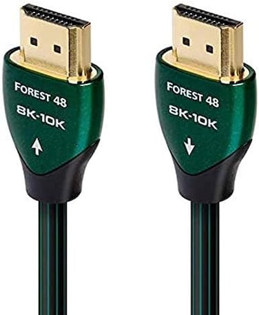 AudioQuest Forest 48 0. 75m 8K-10K 48Gbps HDMI Cable (2. 5ft.