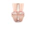 Domg 4Pair/8Pcs Gel Hammer Toe Crest Pads - Right and Left Soft Silicone Hammertoe Support Crest Cushion - Corrector and Straightener for Overlapping, Curled, Curved, Crooked, Clubbed Claw and Mallet