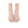 Domg 4Pair/8Pcs Gel Hammer Toe Crest Pads - Right and Left Soft Silicone Hammertoe Support Crest Cushion - Corrector and Straightener for Overlapping, Curled, Curved, Crooked, Clubbed Claw and Mallet