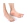 Domg 4Pair/8Pcs Gel Hammer Toe Crest Pads - Right and Left Soft Silicone Hammertoe Support Crest Cushion - Corrector and Straightener for Overlapping, Curled, Curved, Crooked, Clubbed Claw and Mallet