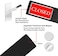 K KitchenTour Open Sign For Bussiness Door, Open Closed Slide Door Sign for Office Store Private Studio Surgery and Clincs ,Privacy Slider Door Indicator with Clear, BoldColored Text -Black.