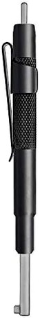 ASP 81200 Sentry Aluminum Universal Handcuff Standard Cuff Key, Black.