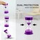 EMDMAK Sand Timer, Acrylic Hourglass Timer Colorful Sandglass Timer 1 min/2 mins/3 mins/5 mins/10 mins/15 mins Sand Clock for Games Classroom Home Office(Large.